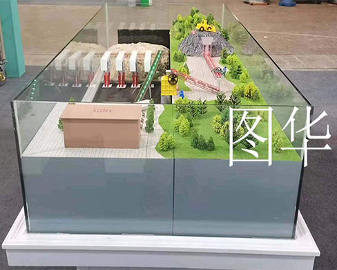 煤礦設備模型
